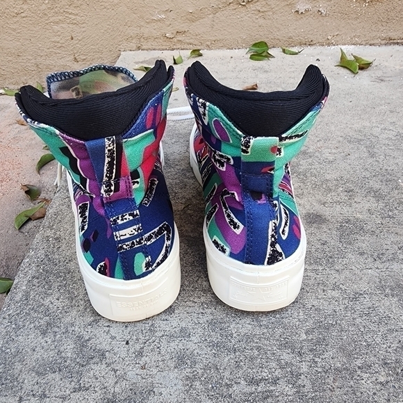 Fear Of God Essentials x Converse Skid Grip Hi FOG Multicolor Mens Size 11 - Picture 4 of 6